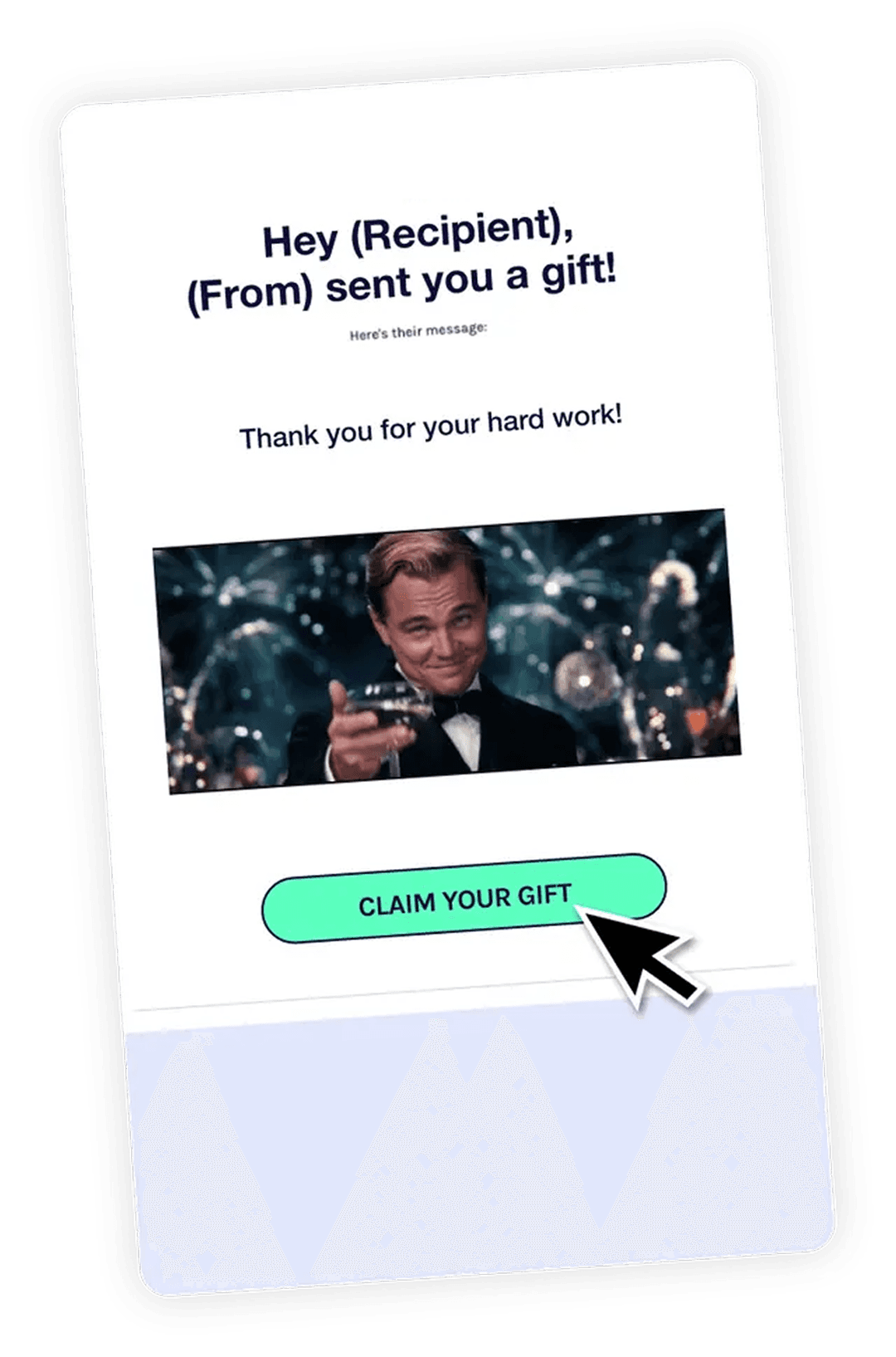Email prompt